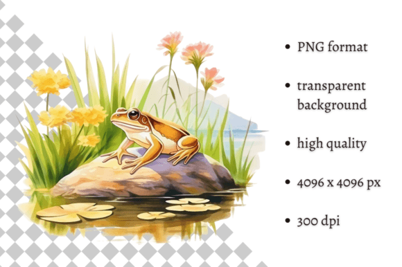 Download Watercolor Frog Illustration - Watercolor Collection