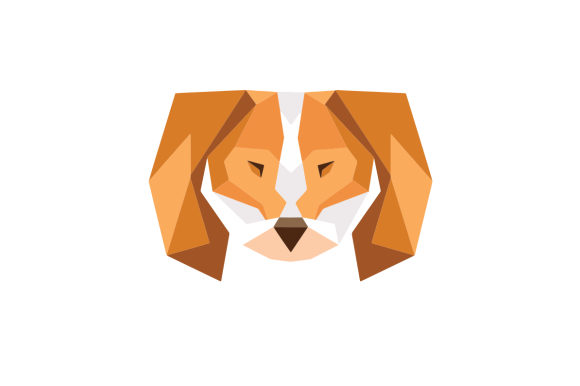 Download Polygon Dog Head Line Art - Dog Collection