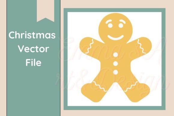 Download Gingerbread Man Christmas Vector - Christmas vector Collection