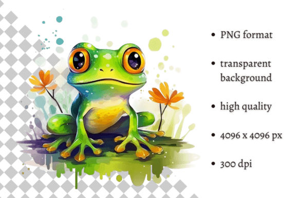 Download Watercolor Frog Illustration - Watercolor Collection