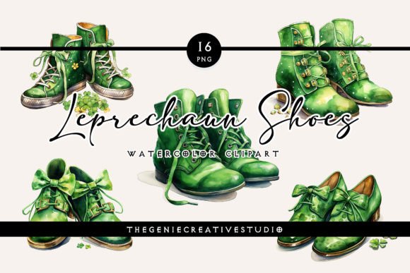Download Watercolor Leprechaun Shoes PNG Clipart - Watercolor Collection