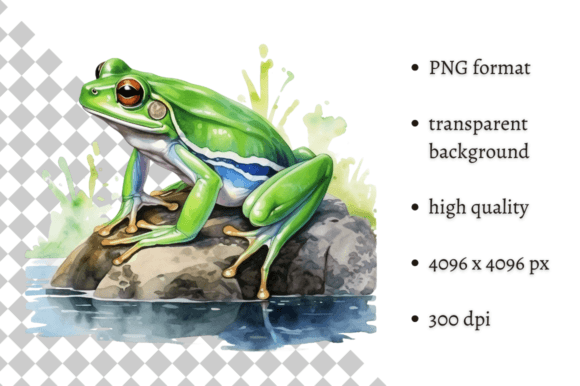 Download Watercolor Frog Illustration - Watercolor Collection