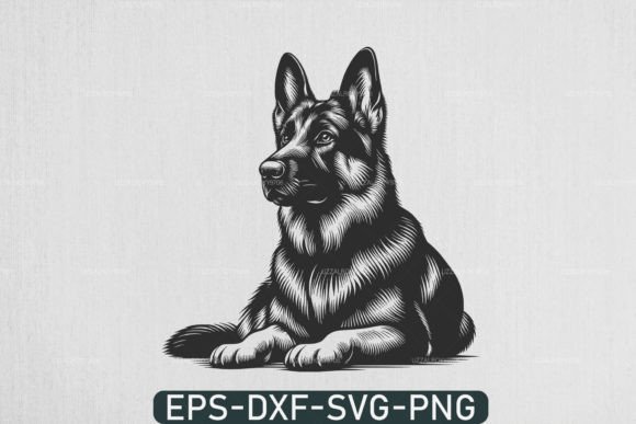 Download German Shepherd Svg , Dog Head Svg - Dog Collection