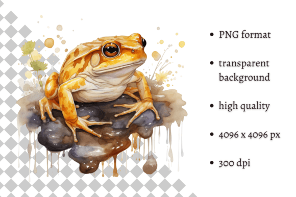 Download Watercolor Frog Illustration - Watercolor Collection