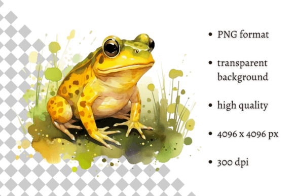 Download Watercolor Frog Illustration - Watercolor Collection