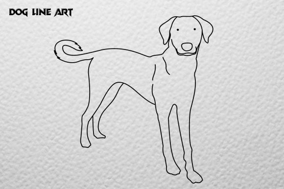Download Dog Line Art - Dog Collection