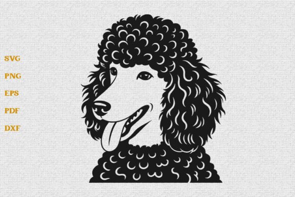 Download Peeking Poodle Dog Head SVG Funny Animal - Dog Collection