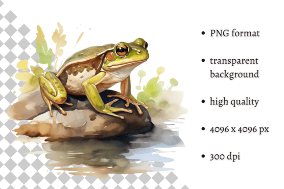 Download Watercolor Frog Illustration - Watercolor Collection
