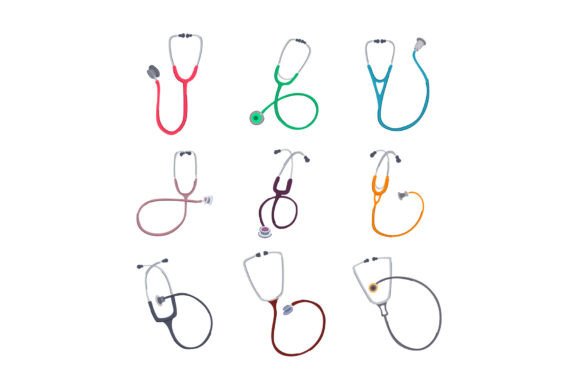 Download Stethoscope Set Cartoon Vector Illustrat - Premium Resources