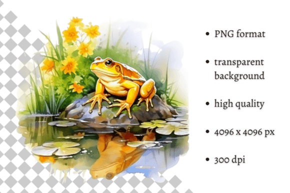 Download Watercolor Frog Illustration - Watercolor Collection