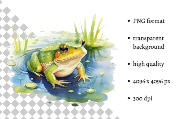 Download Watercolor Frog Illustration - Watercolor Collection